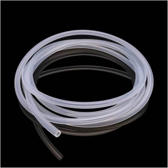 1Meter Transparent Silicone Tube Flexible Rubber Hose Drink Water Pipe Food Grade Connector ID 8mm X 14mm OD - 1