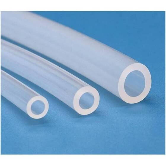 1Meter Transparent Silicone Tube Flexible Rubber Hose Drink Water Pipe Food Grade Connector ID 9mm X 13mm OD - 1