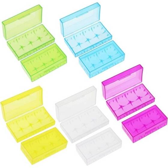 1x 18350 Nylon Fireproof Battery Holder Box - 2