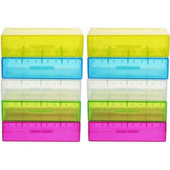 1x 18350 Nylon Fireproof Battery Holder Box - 5