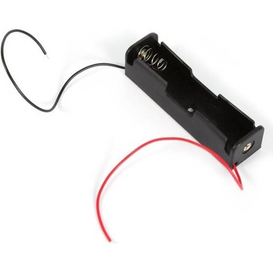 1x 18650 BLM Battery Holder With Wire Without Cover - 1