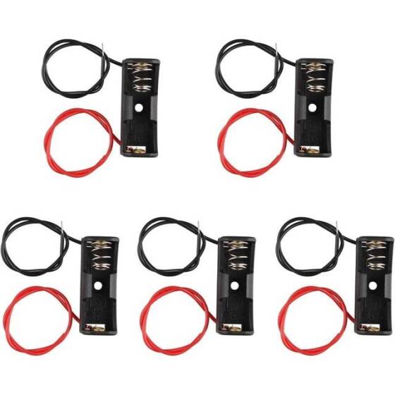 1x A23L 23A 12V Battery Holder Box With Cable Without Cover - 1