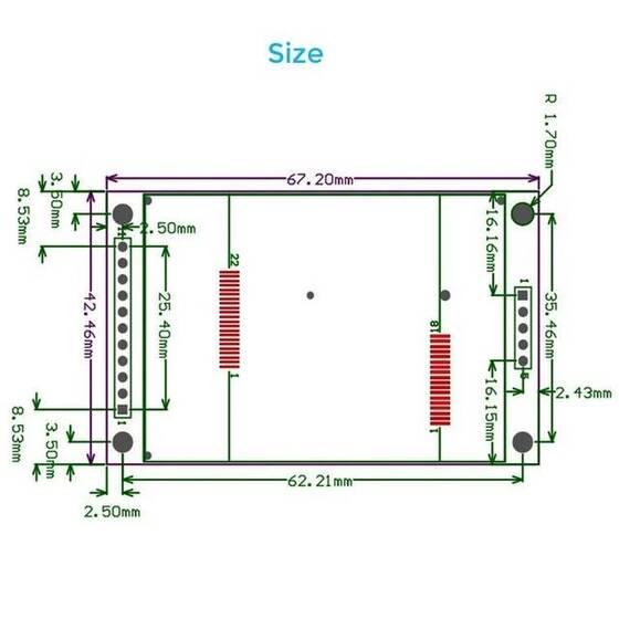 2.0 inch LCD Color Screen TFT SPI Serial Interface Module Only Four IO - 3
