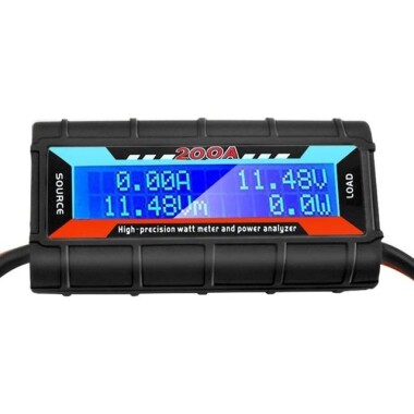 200A 60V RC High Precision Digital Watt Meter And Power Analyser - 1