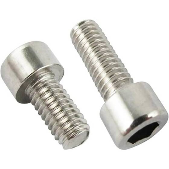 201 Stainless Steel Cylindrical Hexagon Socket Head Screw M2 10mm - 3