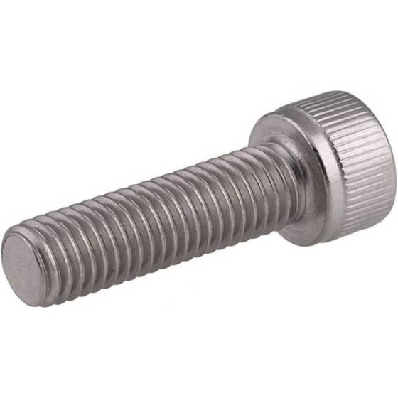 201 Stainless Steel Cylindrical Hexagon Socket Head Screw M3 30mm - 2