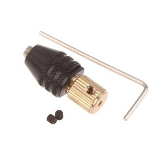 2.3mm Mini Electronic Drill Chuck Range 0.5-3.2mm Shank Shaft Adapter Tools Drill Chuck - 2