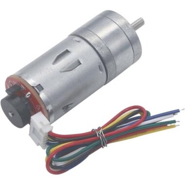 25GA-370.24V 1360RPM DC Reducer Gear Motor With Encoder - 1