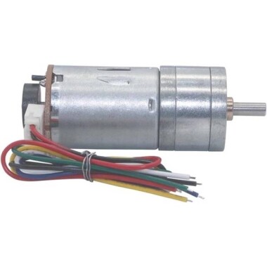 25GA-370.24V 1360RPM DC Reducer Gear Motor With Encoder - 2