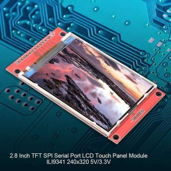 2.8 inch SPI Touch Screen Module TFT Interface 240x320 With Touch - 10