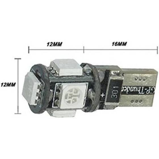 2835 0.2W SMD LED Amber - 3