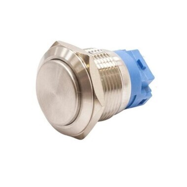 28B-G1Z 28mm Protruding Key Metal Button - 1