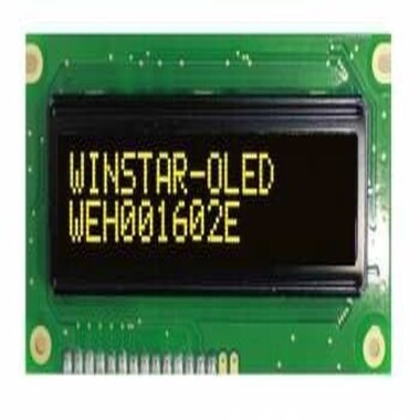 2x16 Yellow OLED LCD Display - 1