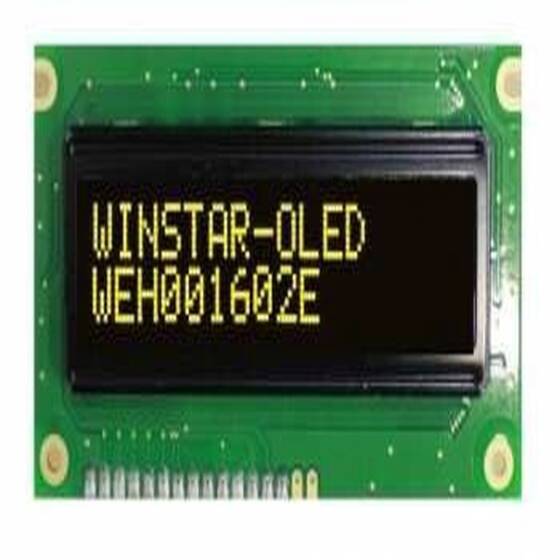 2x16 Yellow OLED LCD Display - 1
