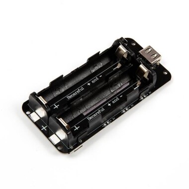 2x18650 Lithium Battery Shield V8 Mobile Power Expansion Board Module 5V/3A 3V/1A Micro USB for Arduino ESP32 ESP8266 - 1