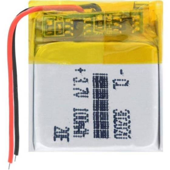 302020 100MAH 3.7V Lithium Rechargeable Battery Size: 20x20x3mm - 1