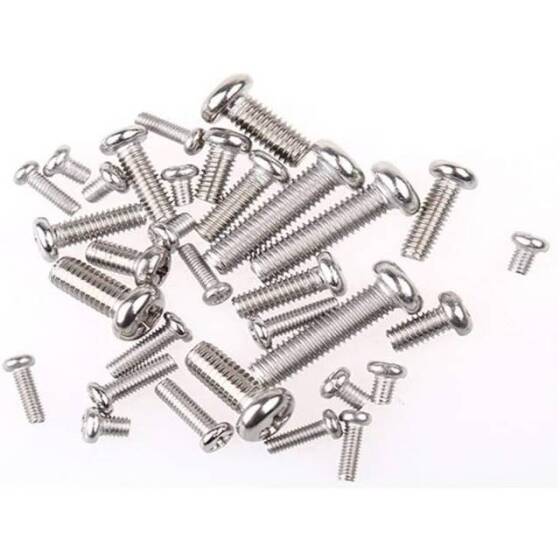 304 Stainless Steel Cross Recessed Pan Head Screw M4 10mm - 3