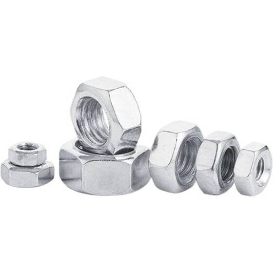 304 Stainless Steel Hexagon Nut M4 - 2