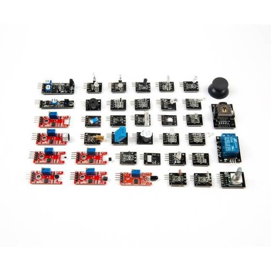 37Pcs Sensor Kit for Arduino Paper Box Without CD - 2
