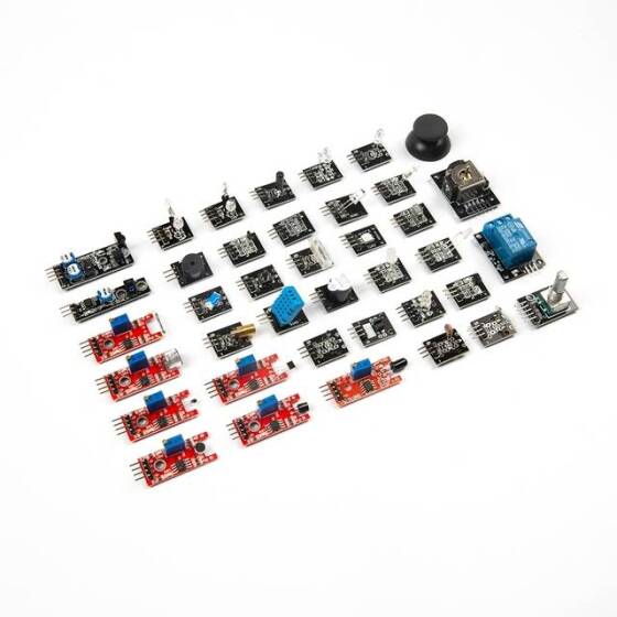 37Pcs Sensor Kit for Arduino Paper Box Without CD - 3