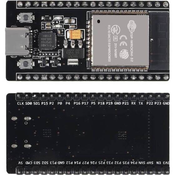 38Pin CP2102 ESP-32 Wifi+Bluetooth Development Board With Type-C USB Interface - 1