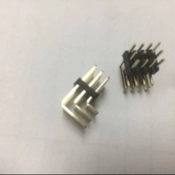 3x40 Pin 90 Degree Bend Pin Header 2.54mm Breakable - 3
