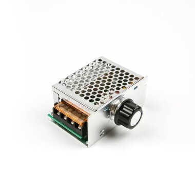 4000W High-Power Thyristor Electronic Regulator Dimming Speed Regulation with Insurance Shell - 4