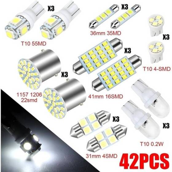 4014 0.2W SMD LED Natural White - 2