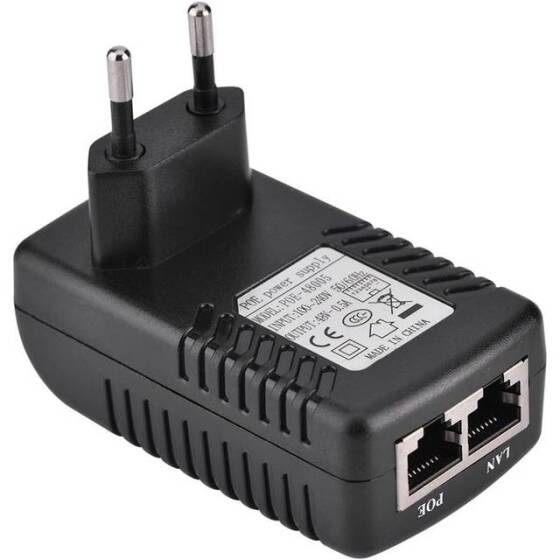 48V 0.5A Gigabit PoE Injector CN Plug - 5