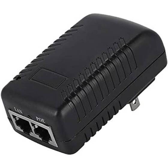 48V 0.5A Gigabit PoE Injector US Plug - 5