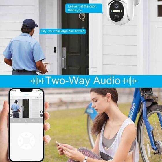 4G Solar Wireless WIFI Surveillance Camera 4G US Version - Without Battery - 5