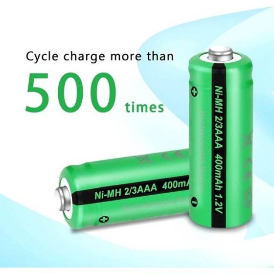 4PCS PALO AAA1300MAH Ni-MH Rechargeable Battery - 4