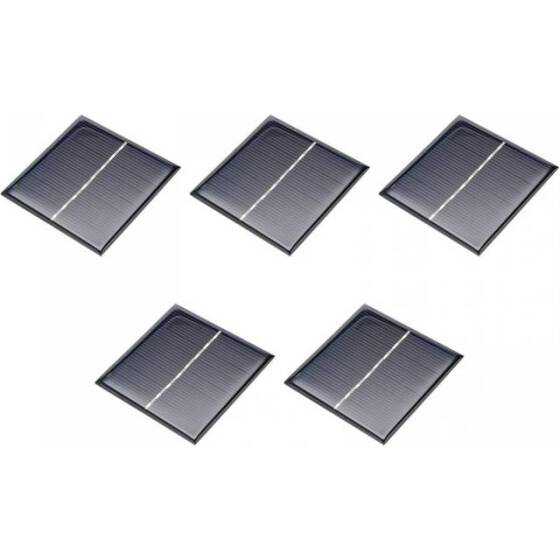 4V 100MA Solar Panel - DIY Drive Micro Motor Size:65x55mm - DIY Drive Micro Motor - 1