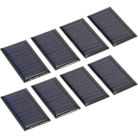 4V 30MA Solar Panel Size:55x45mm - DIY Drive Micro Motor - 1