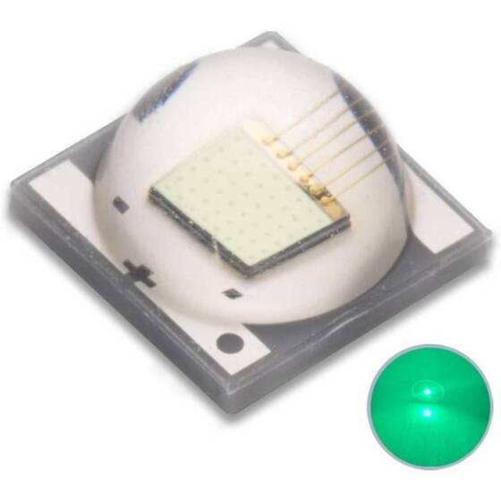 5050 SMD LED Pure Green - 1