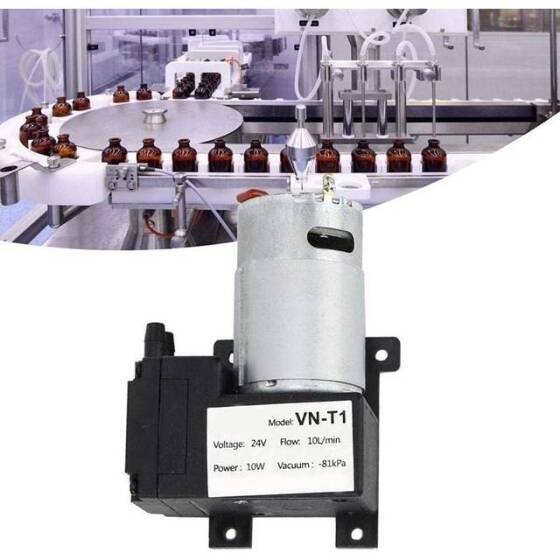 50BPM-24V 10L/Min Mini Electric Vacuum Pump - 5