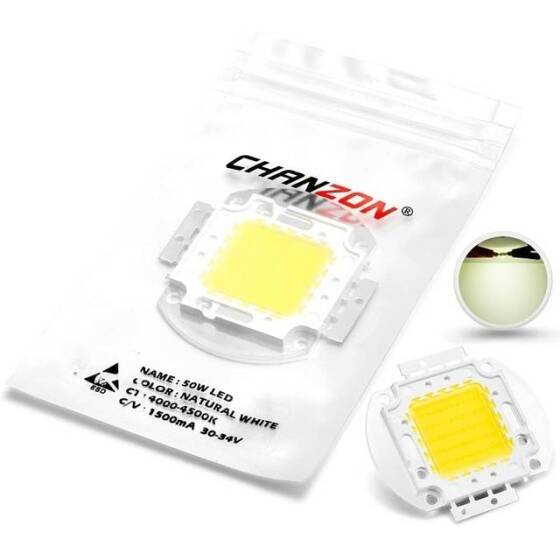 50W SMD High Power LED Bulb Natural White - 4
