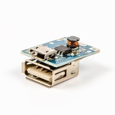 5V Step-Up Power Module Lithium Battery Charging Protection Board Boost Converter Led Display USB For DIY Charger 134N3P - 3