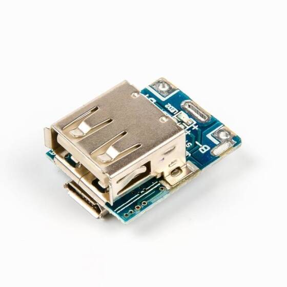5V Step-Up Power Module Lithium Battery Charging Protection Board Boost Converter Led Display USB For DIY Charger 134N3P - 2