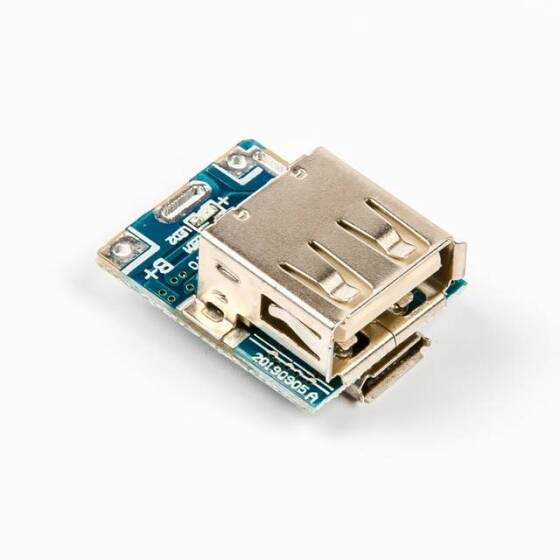 5V Step-Up Power Module Lithium Battery Charging Protection Board Boost Converter Led Display USB For DIY Charger 134N3P - 8