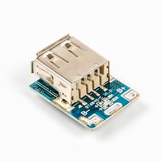 5V Step-Up Power Module Lithium Battery Charging Protection Board Boost Converter Led Display USB For DIY Charger 134N3P - 12