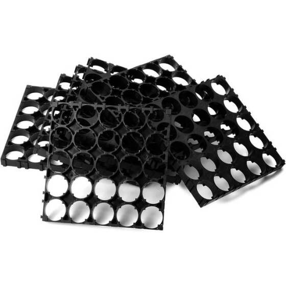 5x5 18650 Battery Holder With 18.5mm Bore Diameter - 2