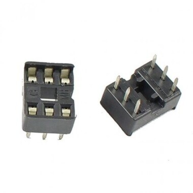 6 Pin Integrated Socket - 1