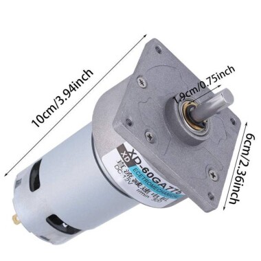 60GA775 DC12V 30RPM DC Reduction Motor - 2