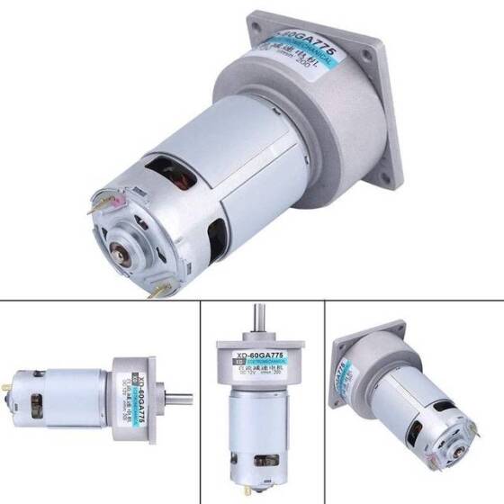 60GA775 DC12V 30RPM DC Reduction Motor - 3