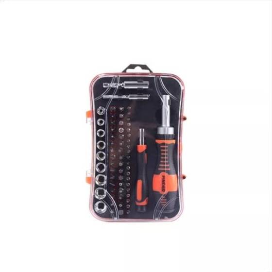 65PCS/Set Repairing Tool Kit Screwdriver Bit Set - 1