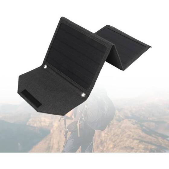 6V 18W Monocrystalline Solar Outdoor Charging Folding Bag - 1