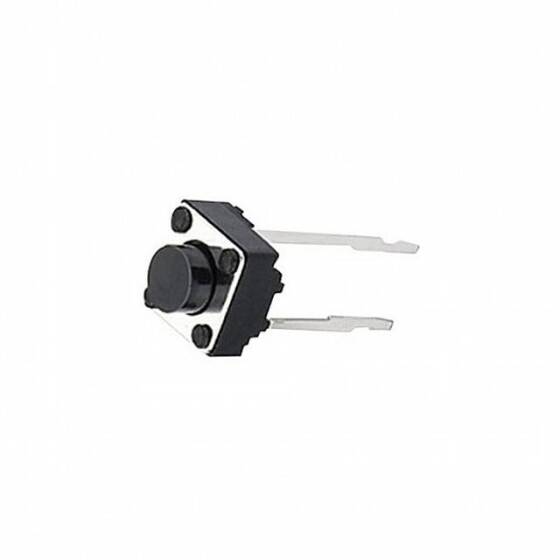 6x6x5mm 2 Pin Tactile Push Button Switch Long Leg 10mm - 2