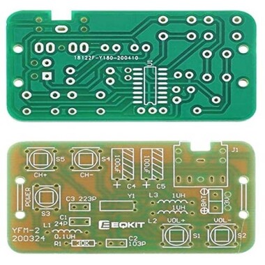 76-108MHz Stereo FM Radio DIY Kit Wireless FM Receiver Module - Without Battery - 2