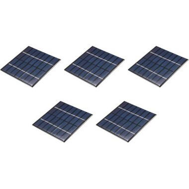 7V 120MA Polycrystalline Drop Solar Panel Size:110x110mm - 1